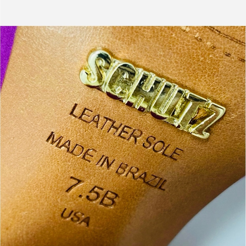 Schultz - Color Block Sandals - image 8